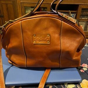 Patricia Nash Fiora Leather Shoulder Bag